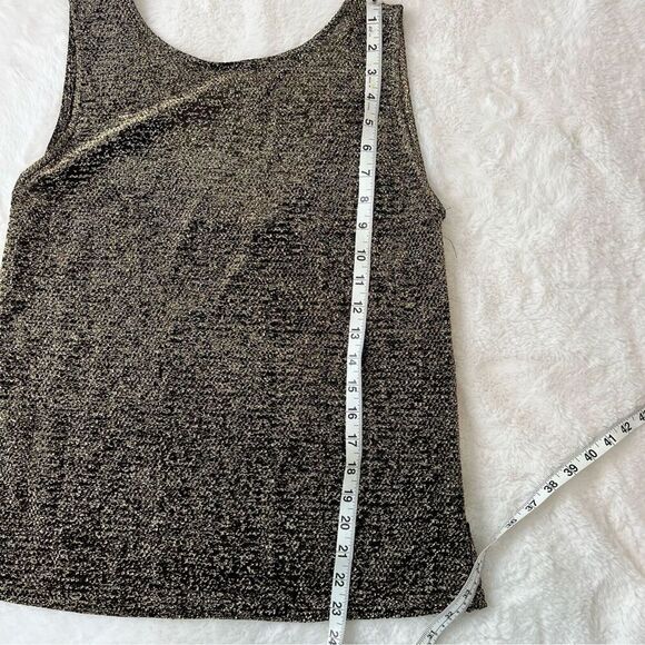 MANI VINTAGE Glamorous Black & Gold Blazer Jacket Set size 40/6 (145) - Picture 14 of 16